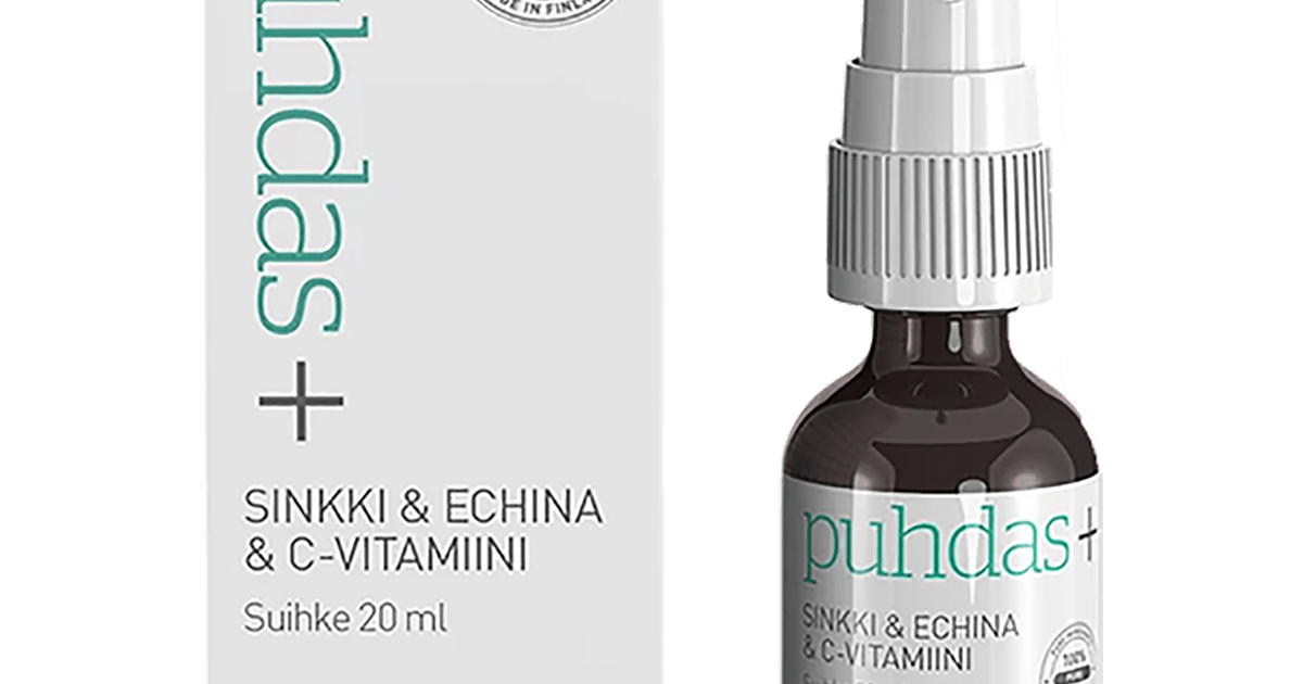 Zinc Echinacea spray, 20ml Nordic Immunity Supplements