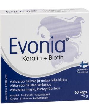 Evonia keratin biotin hair supplement
