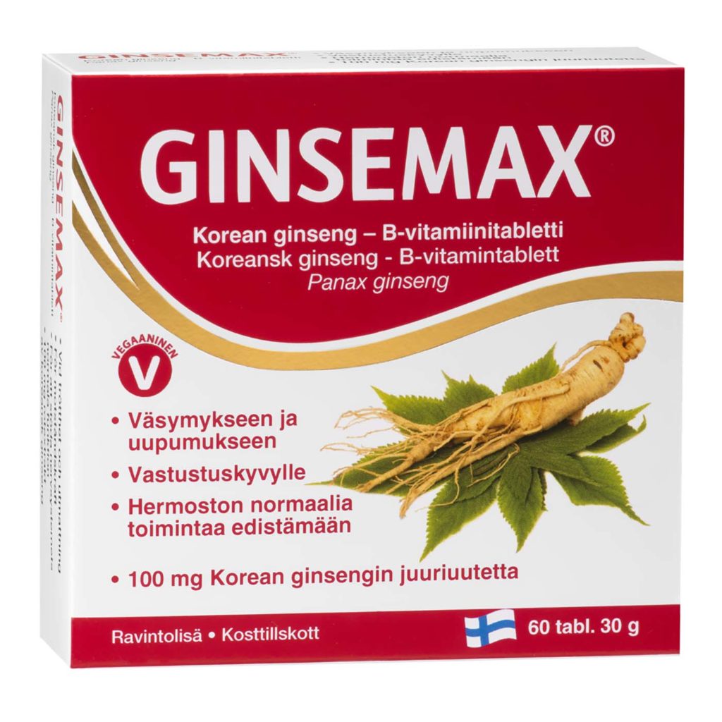 Ginsemax ginseng supplement