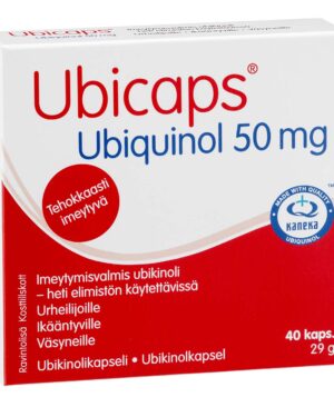 Ubicaps Ubiquinol supplemet