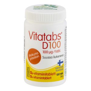 Vitatabs® D 100 Passion, 120 tabl.