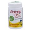 Vitatabs D 50 pear flavoured
