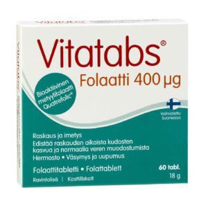 Vitatabs® Folaatti Folate, 60 tabl.