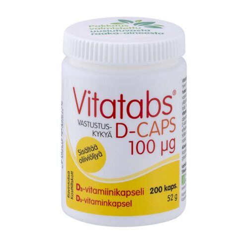 Vitatabs D-caps 100mcg