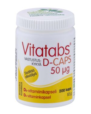 Vitatabs D-caps 50 vitamin