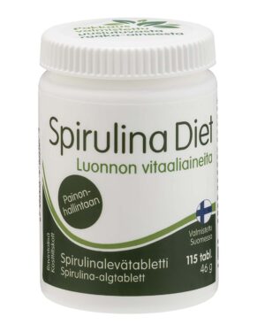Spirulina diet supplement