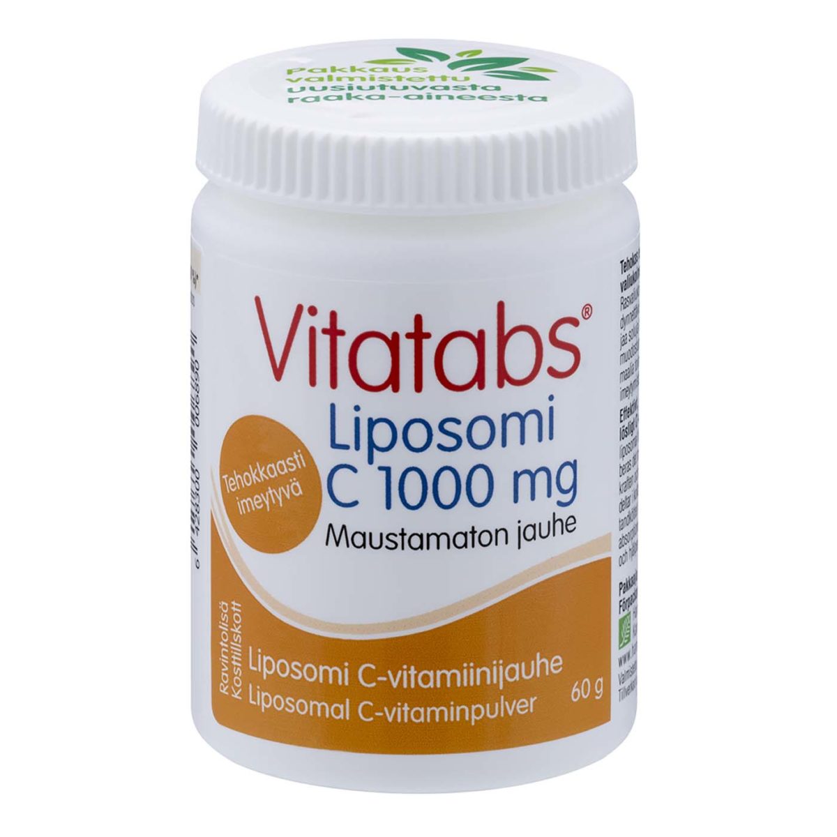 Vitatabs Liposomal Vitamin C powder, 60g Nordic Immunity Supplements