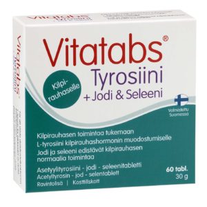 Vitatabs® Tyrosine+ Iodine & Selenium, 60 tabl.