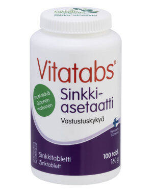 Vitatabs Zinc acetate supplement