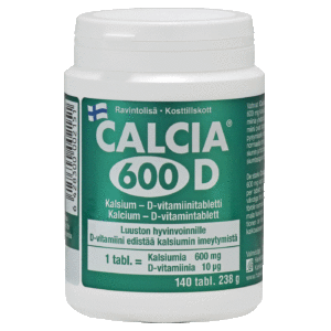 Calcia® 600 D, 140 tabl.