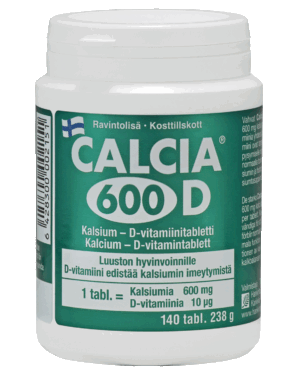 Calcia® 600 D, 140 tabl.
