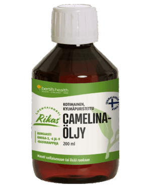 Camelina oil cold pressed, 200ml