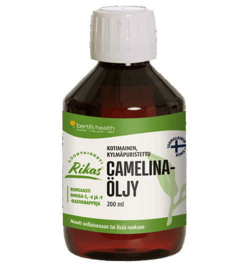 Camelina oil cold pressed, 200ml