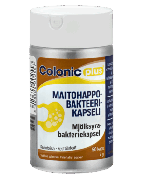 Colonic Plus Lactic Acid Bacteria, 50 caps.