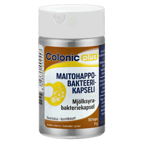 Colonic Plus Lactic Acid Bacteria, 50 caps.