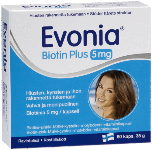 Evonia Biotin Plus, 60 caps.