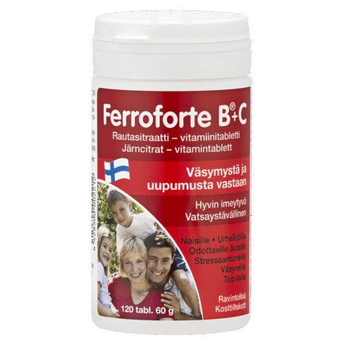 Ferroforte® B+C, 120 tabl.