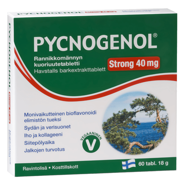 Pycnogenol® Strong 40 mg, 60 tabl. Nordic Immunity Supplements