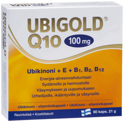Ubigold®Q10 100 mg, 60 caps.