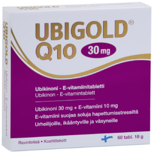 Ubigold® Q10 30 mg, 60 tabl.