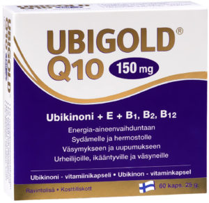 Ubigold® Q10 150 mg, 60 caps.