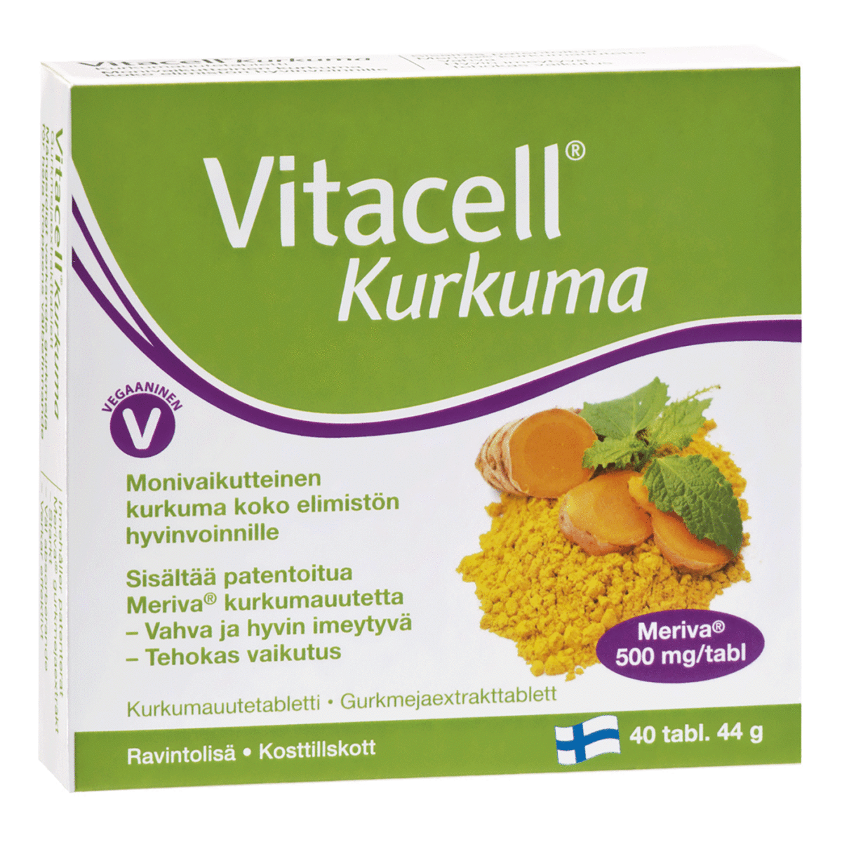 Vitacell® Kurkuma, 40 tabl. Nordic Immunity Supplements
