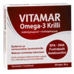 Vitamar Omega-3 Krilli, 60 caps.