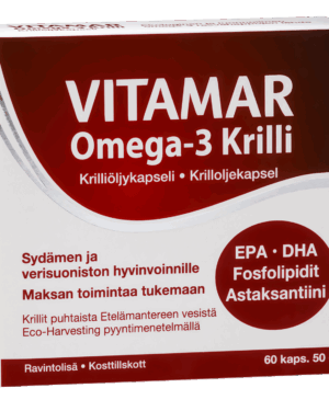Vitamar Omega-3 Krilli, 60 caps.