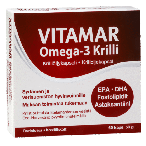 Vitamar Omega-3 Krilli, 60 caps.