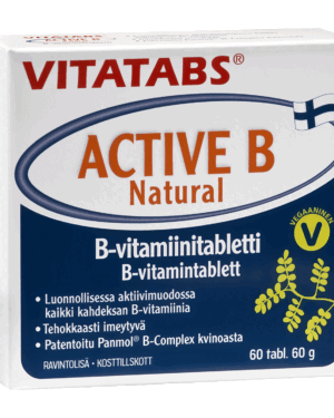 Vitatabs® Active B Natural, 60 tabl.
