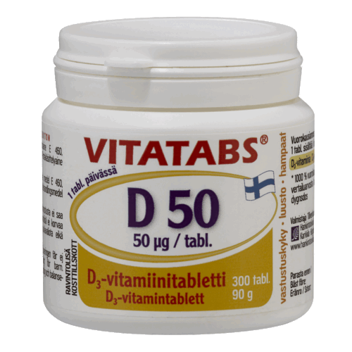 Vitatabs® D 50, 300 tabl.