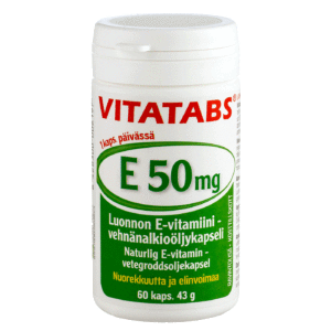 Vitatabs® E 50 mg, 60 caps.