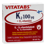 Vitatabs® K2 100 mcg +D3, 60 tabl.