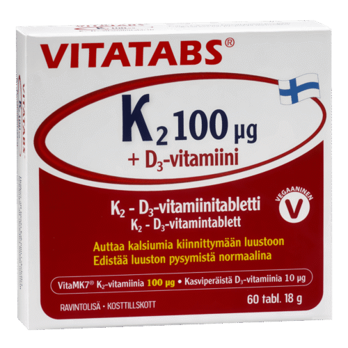 Vitatabs® K2 100 mcg +D3, 60 tabl.