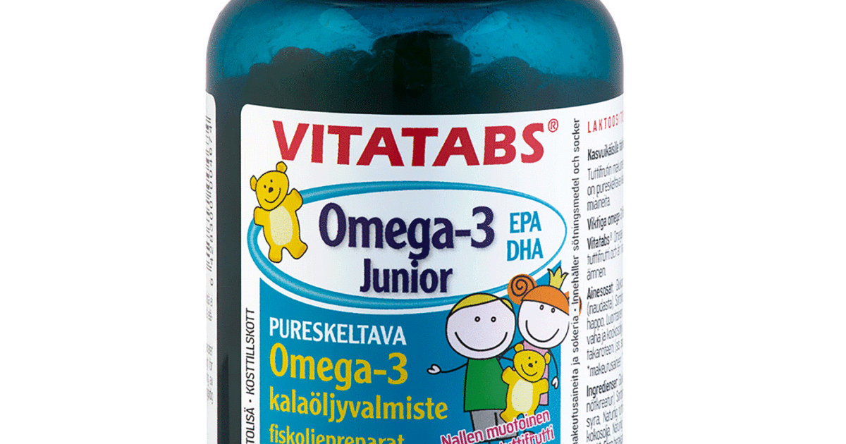 Vitatabs ® Omega3 Junior, 60 gummies Nordic Immunity Supplements