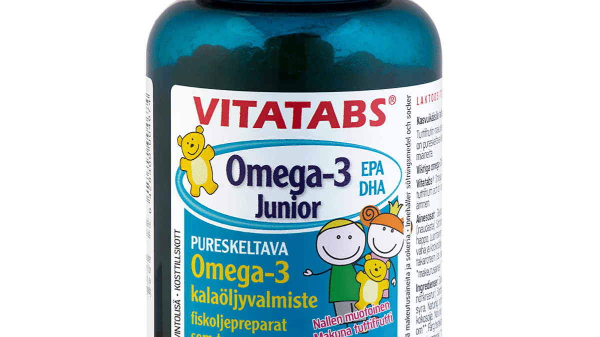 Витамины Рыбий жир Омега 3 Vitamar Omega 3 100 капсул Hankintatukku купить  | Товары из Финляндии