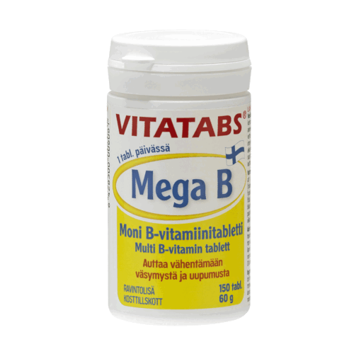 Vitatabs® Mega B, 150/250 tabl.