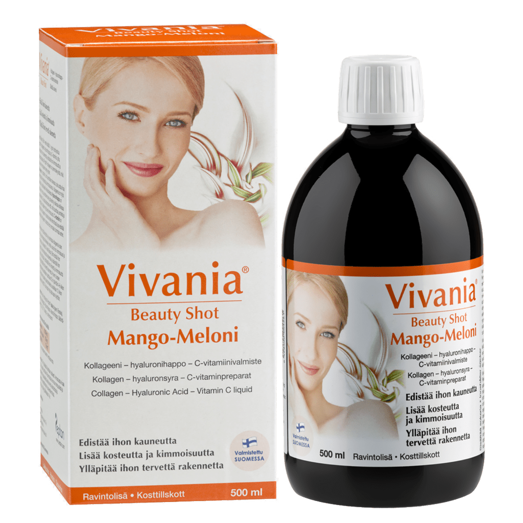 Vivania Beauty Shot mango melon, 500ml