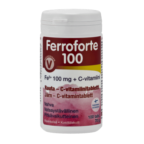Ferroforte 100, 100 tabl.