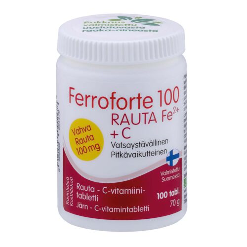 Ferroforte 100 vitamin C supplement