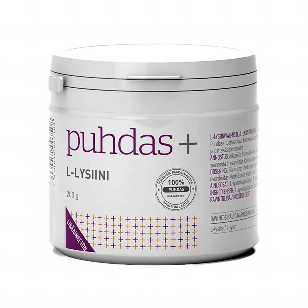 L-lysine supplement