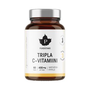 Triple vitamin C, 400mg, 60 caps.