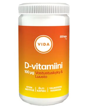 Vida vitamin D 100mkg