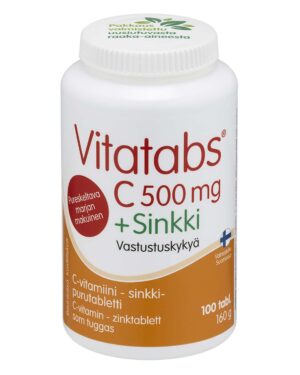 Vitatabs vitamin C plus zinc