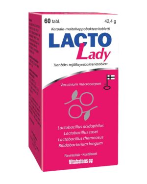 Lacto lady urinary supplement for ladies