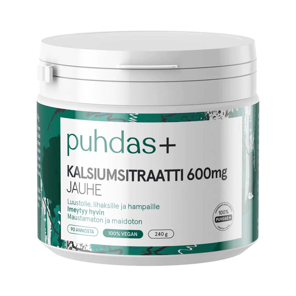 Calcium citrate supplement