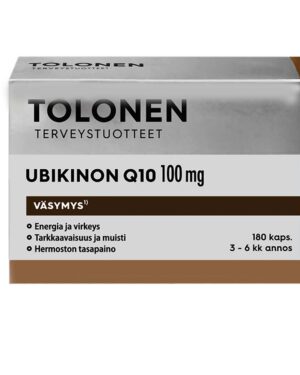 Ubiquinon 100mg Tolonen supplement