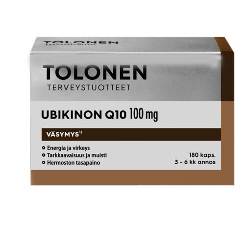 Ubiquinon 100mg Tolonen supplement