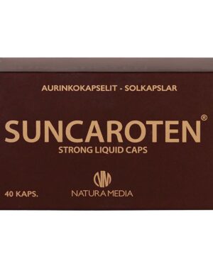 Suncaroten skin supplement