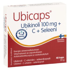 Ubicaps Ubiquinol with Selenium aupplement